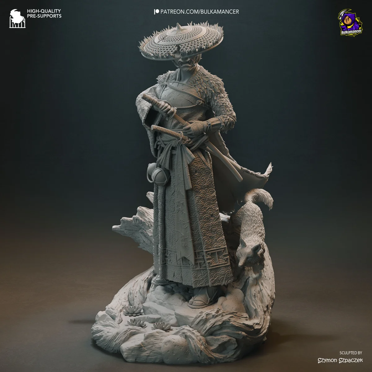 Atsu | Fan Art | 3D Printed Resin Model Garage Kit | *Un-Painted* | Bulkamancer 7