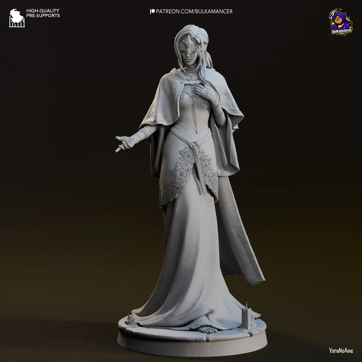 Fire Keeper | Fan Art | 3D Printed Resin Model Garage Kit | *Un-Painted* | Bulkamancer 6