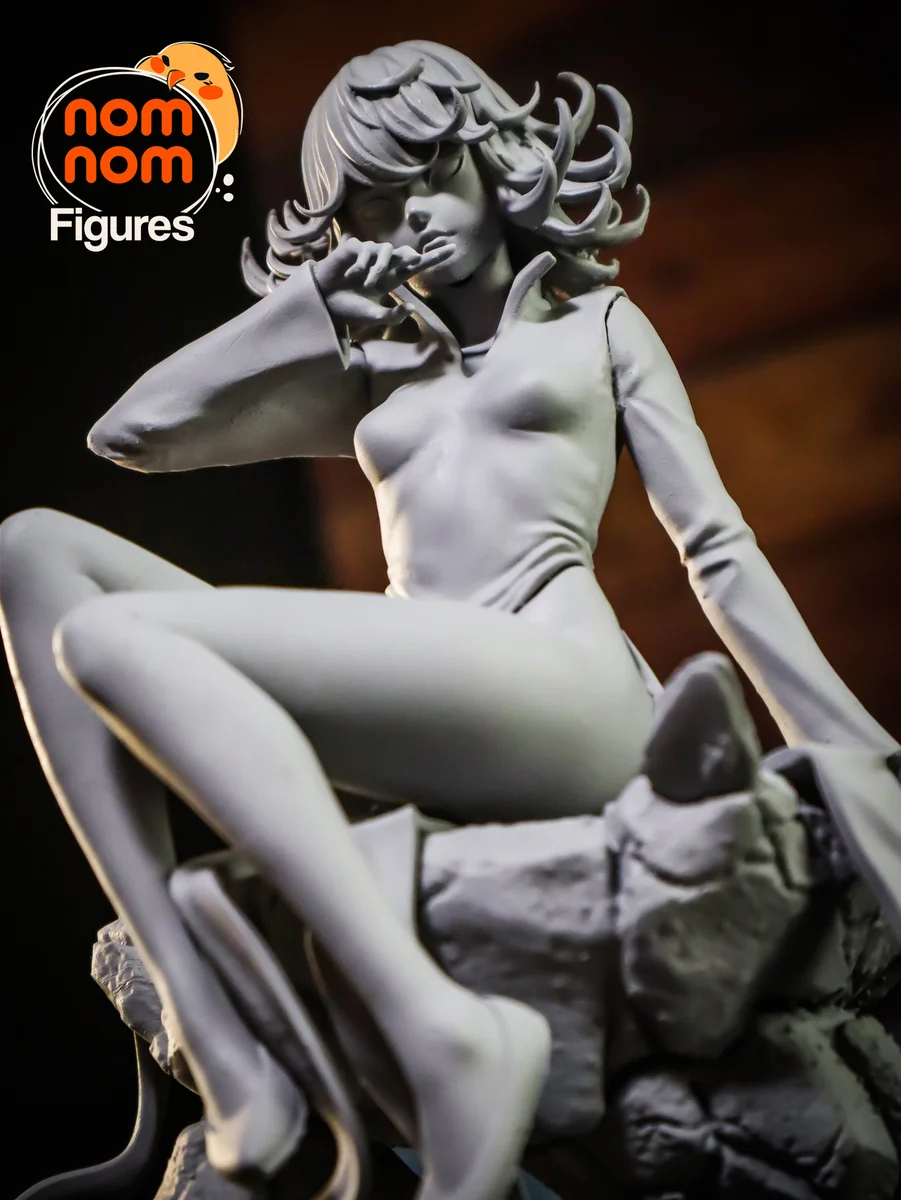 Tatsumaki | Fan Art | 3D Printed Resin Model Garage Kit | *Un-Painted* | Nomnom 13