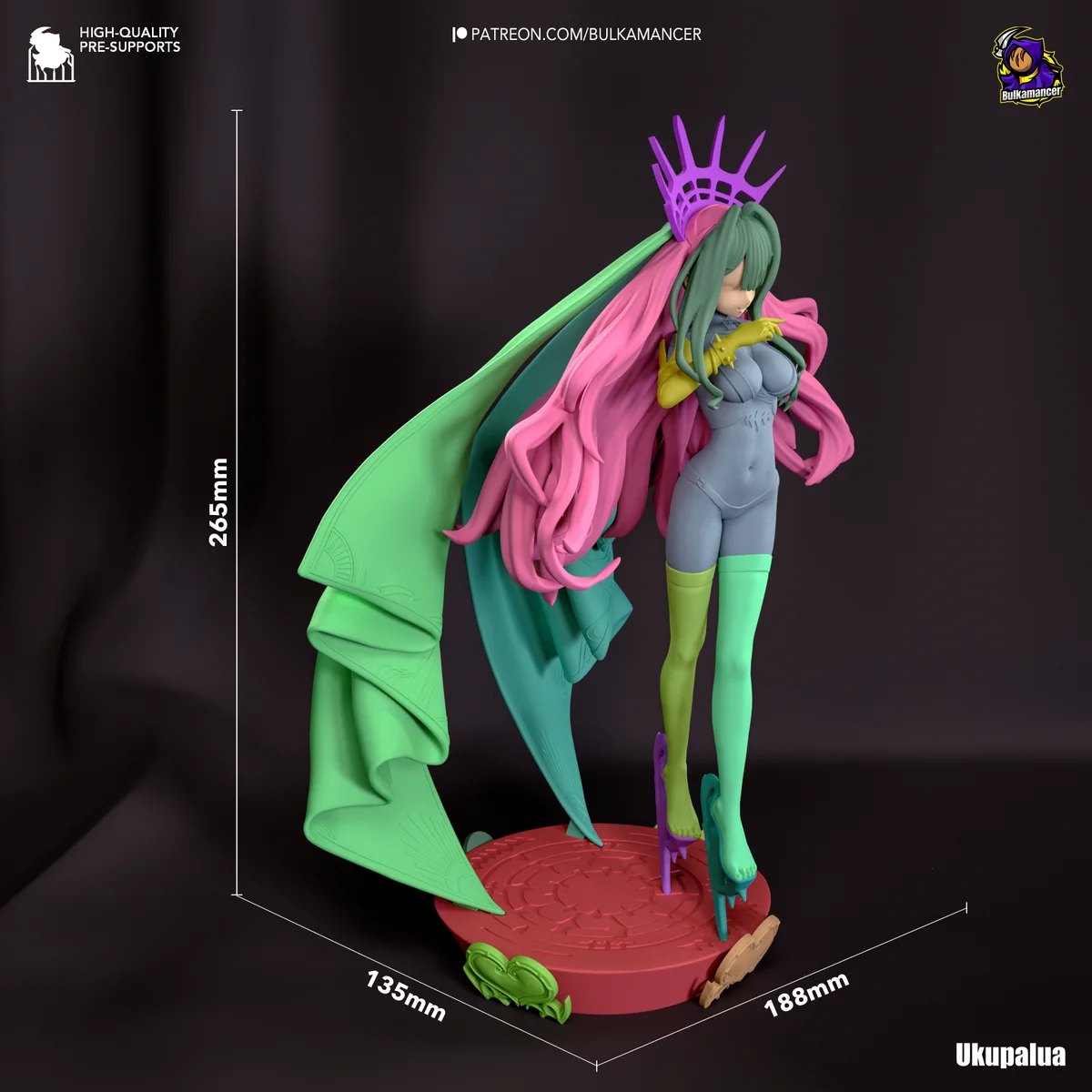 Baobhan Sith | Fan Art | 3D Printed Resin Model Garage Kit | *Un-Painted* | Bulkamancer 5