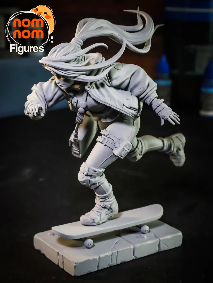Slink - OC | Fan Art | 3D Printed Resin Model Garage Kit | *Un-Painted* | Nomnom 4