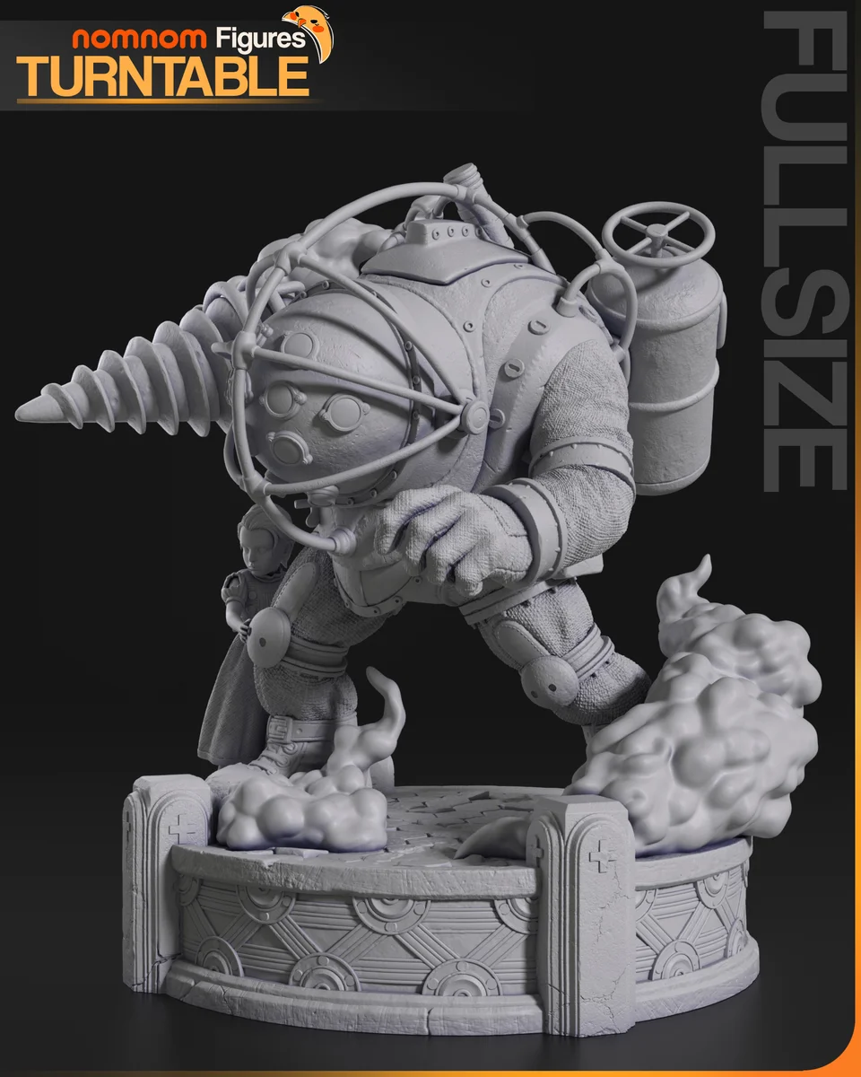 Bouncer | Fan Art | 3D Printed Resin Model Garage Kit | *Un-Painted* | Nomnom 6