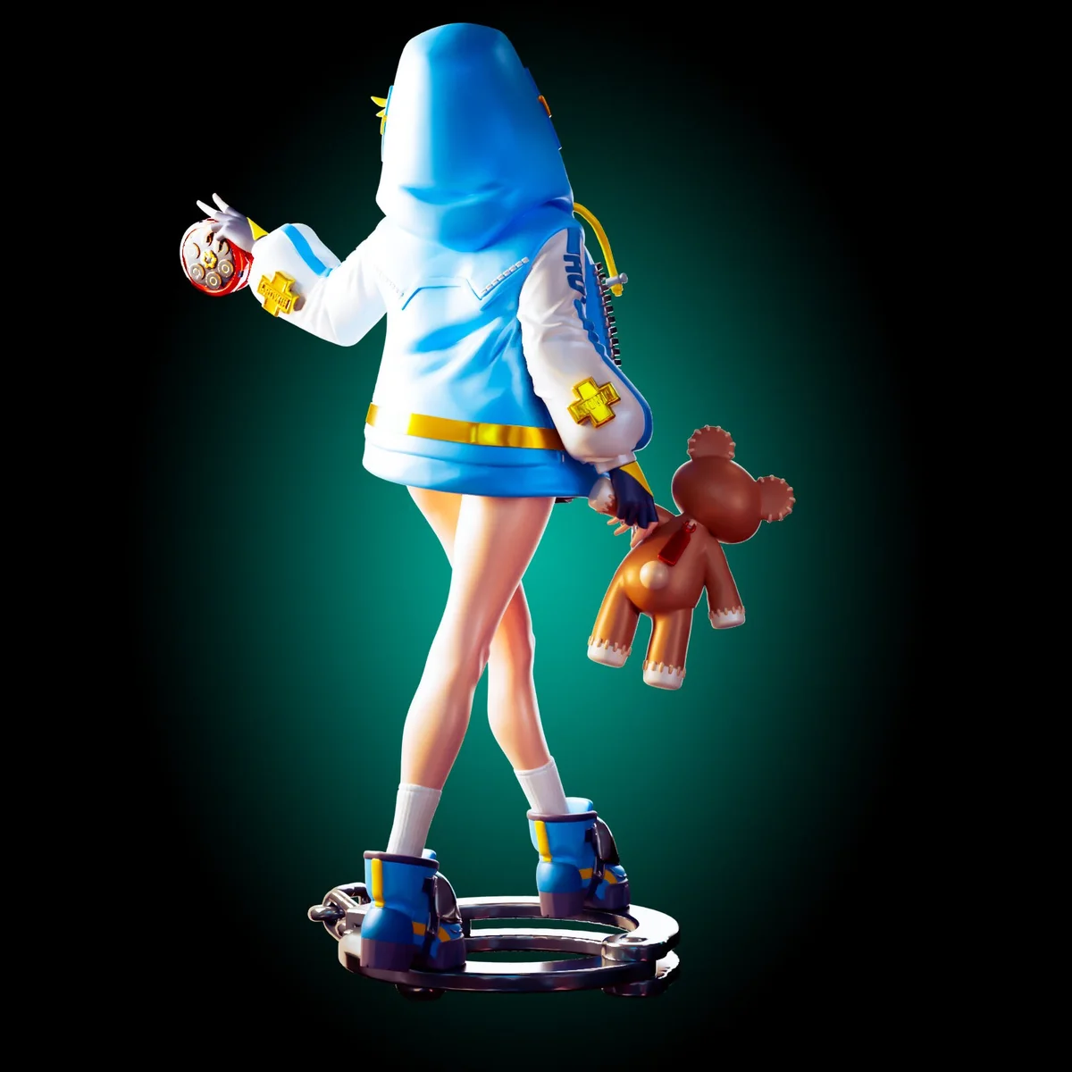 Bridget | Fan Art | 3D Printed Resin Model Garage Kit | *Un-Painted* | Officer Rhu 3