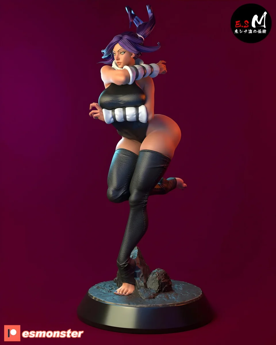 Yoruichi | Fan Art | 3D Printed Resin Model Garage Kit | *Un-Painted* | ES Monster 7