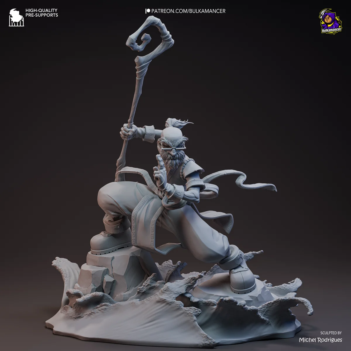 Knolan | Fan Art | 3D Printed Resin Model Garage Kit | *Un-Painted* | Bulkamancer 8