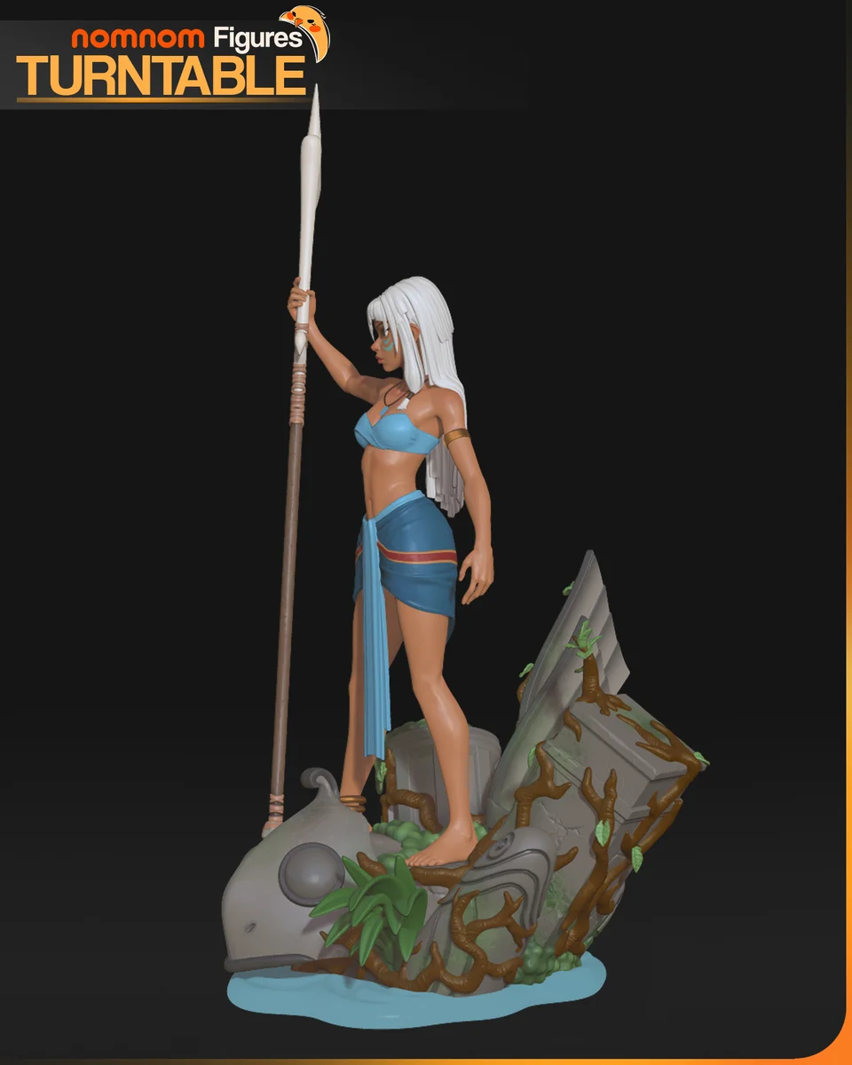 Kida | Fan Art | 3D Printed Resin Model Garage Kit | *Un-Painted* | Nomnom 5