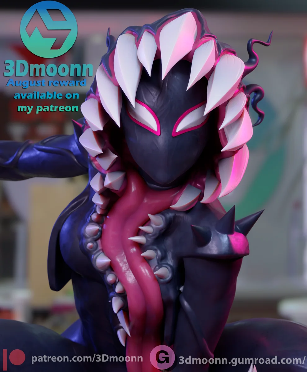 Spider Gwen | Fan Art | 3D Printed Resin Model Garage Kit | *Un-Painted* | 3DMoonn 7