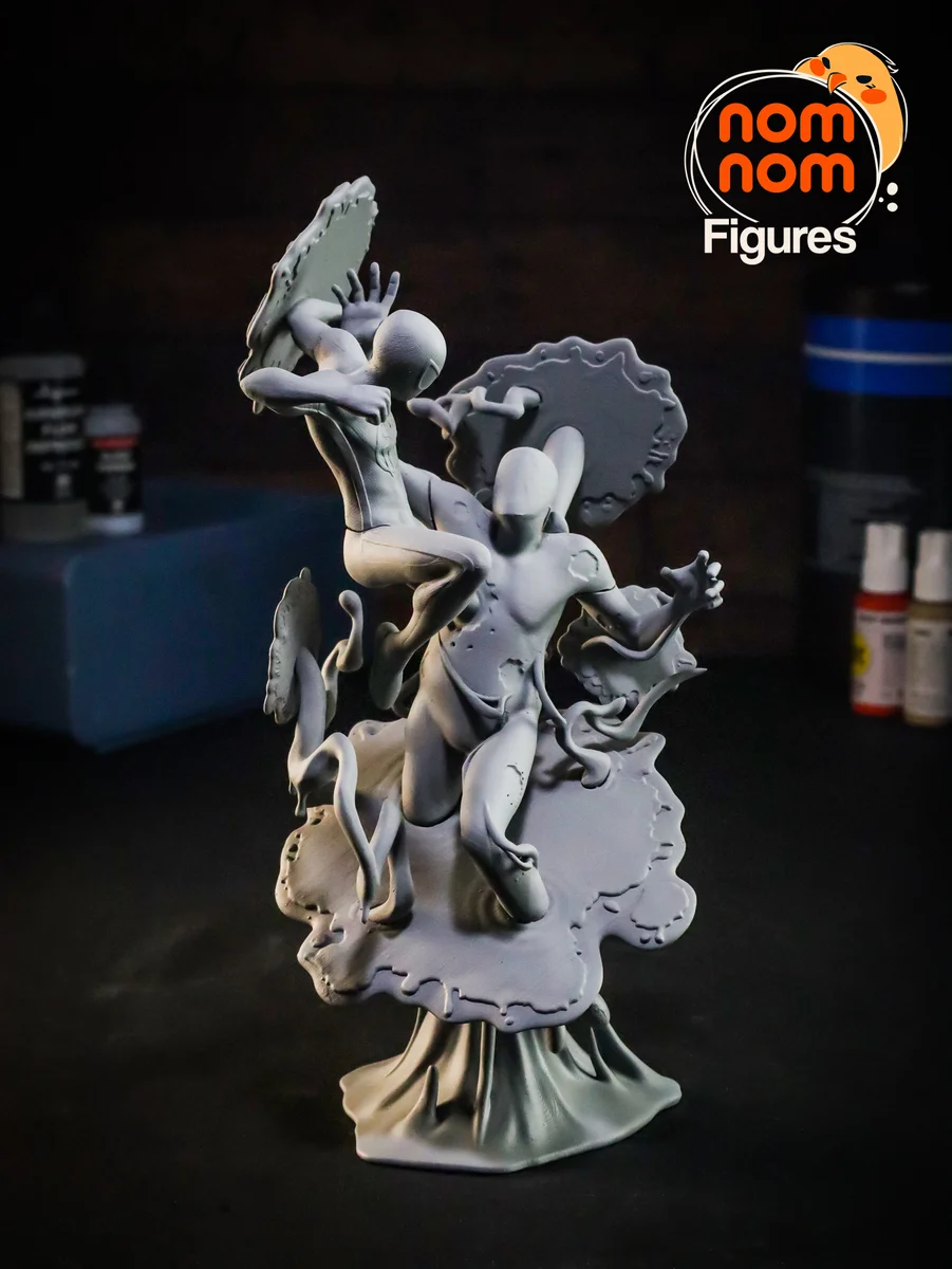 Miles Morales | Fan Art | 3D Printed Resin Model Garage Kit | *Un-Painted* | Nomnom 11