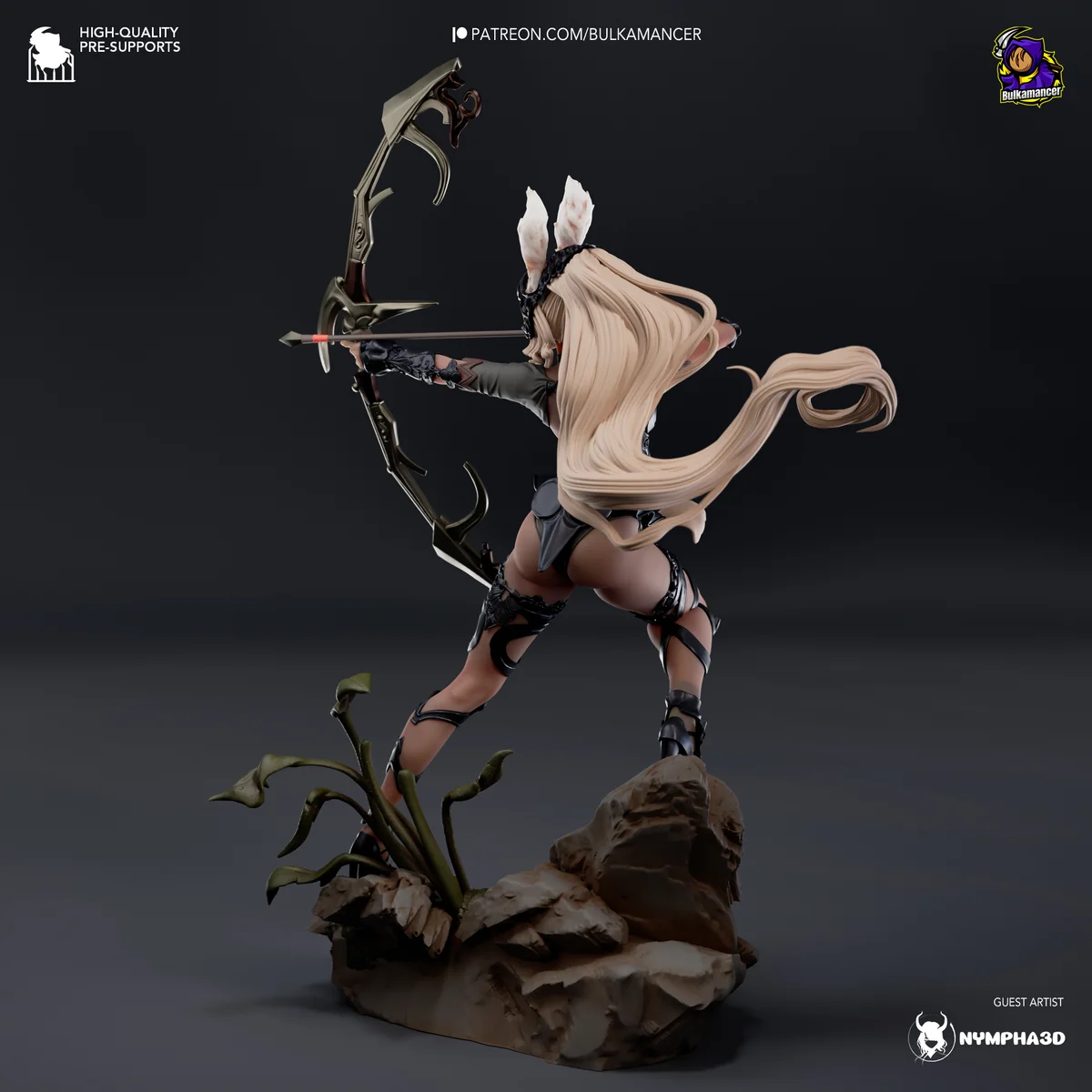 Fran | Fan Art | 3D Printed Resin Model Garage Kit | *Un-Painted* | Bulkamancer 4