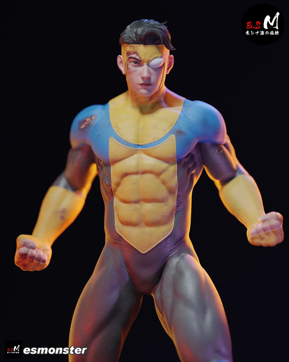 Invincible | Fan Art | 3D Printed Resin Model Garage Kit | *Un-Painted* | ES Monster