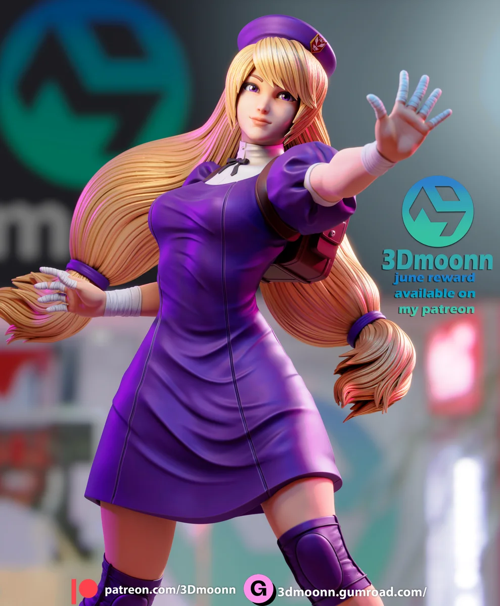 Hinako Shijo | Fan Art | 3D Printed Resin Model Garage Kit | *Un-Painted* | 3DMoonn 5