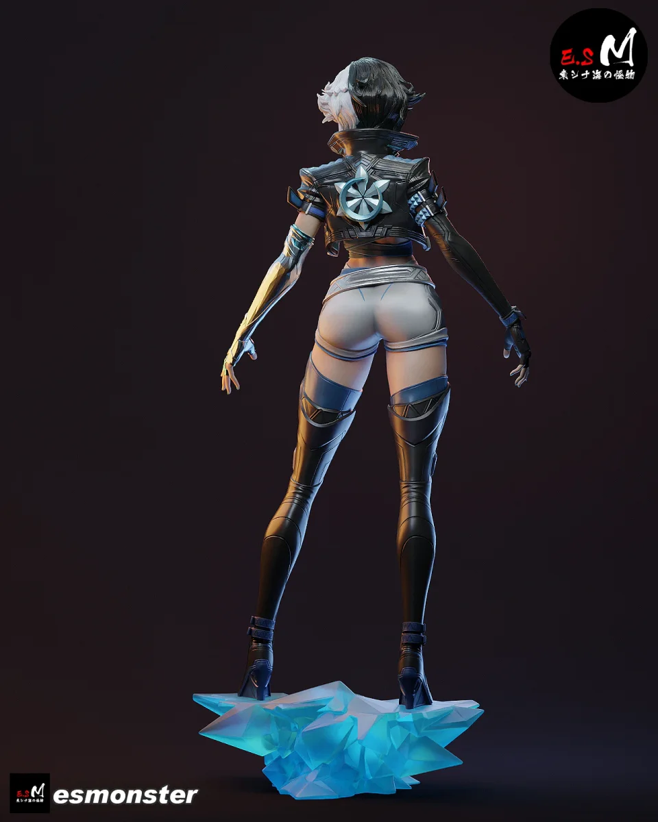 Luna Snow | Fan Art | 3D Printed Resin Model Garage Kit | *Un-Painted* | ES Monster 5