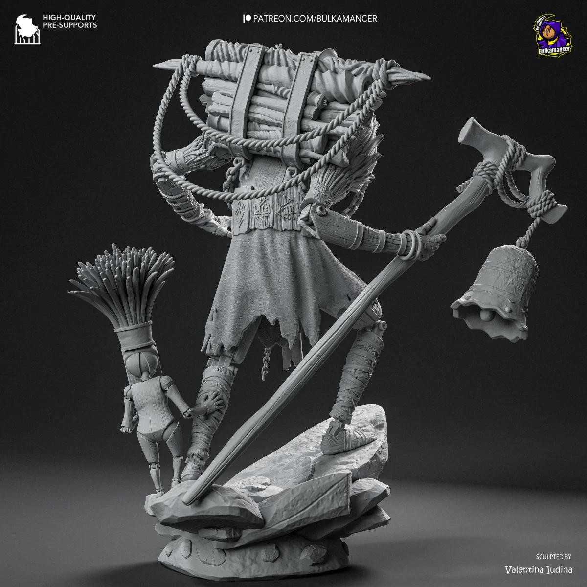 Monoco | Fan Art | 3D Printed Resin Model Garage Kit | *Un-Painted* | Bulkamancer 11