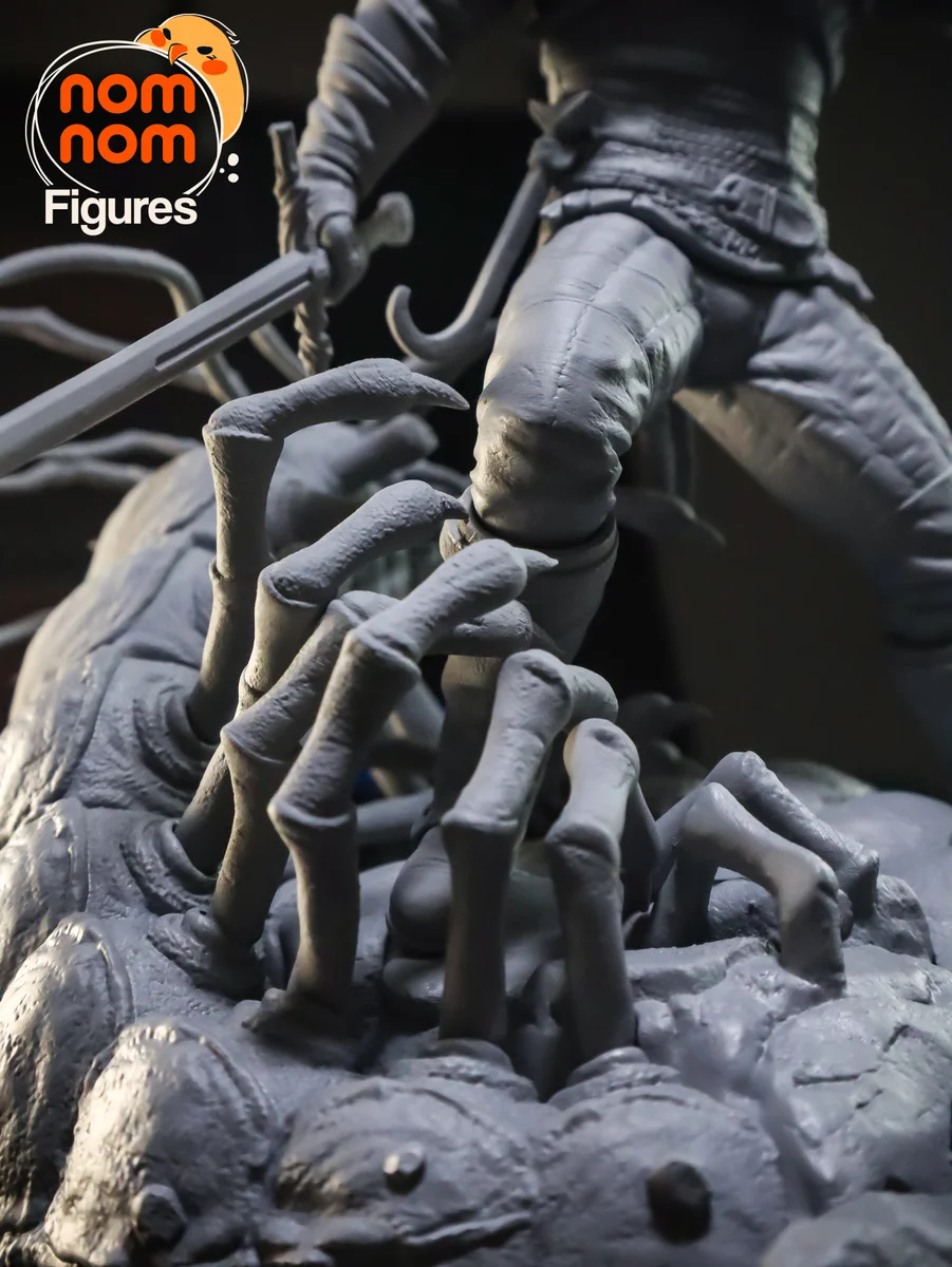 Geralt | Fan Art | 3D Printed Resin Model Garage Kit | *Un-Painted* | Nomnom 19