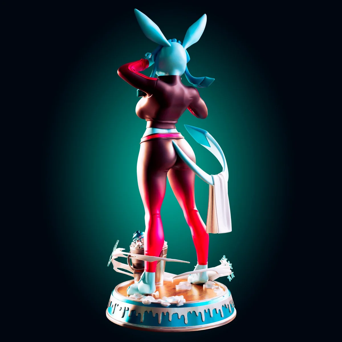Glacier Girl | Fan Art | 3D Printed Resin Model Garage Kit | *Un-Painted* | Officer Rhu 6