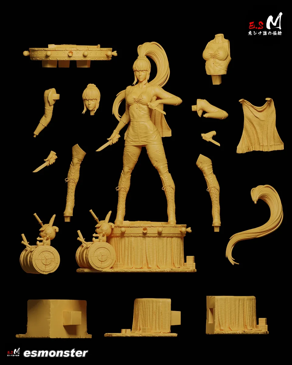 Punchline | Fan Art | 3D Printed Resin Model Garage Kit | *Un-Painted* | ES Monster 10