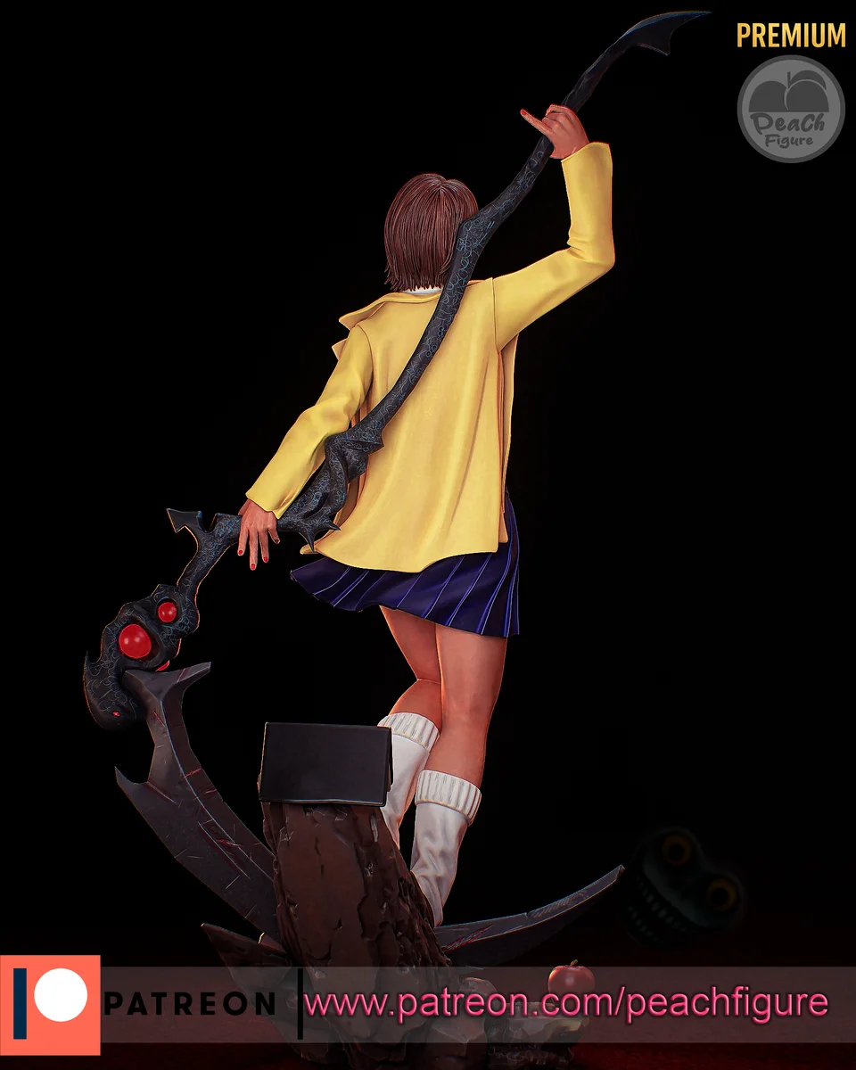 Light Yagami | Fan Art | 3D Printed Resin Model Garage Kit | *Un-Painted* | Peach Figure 3