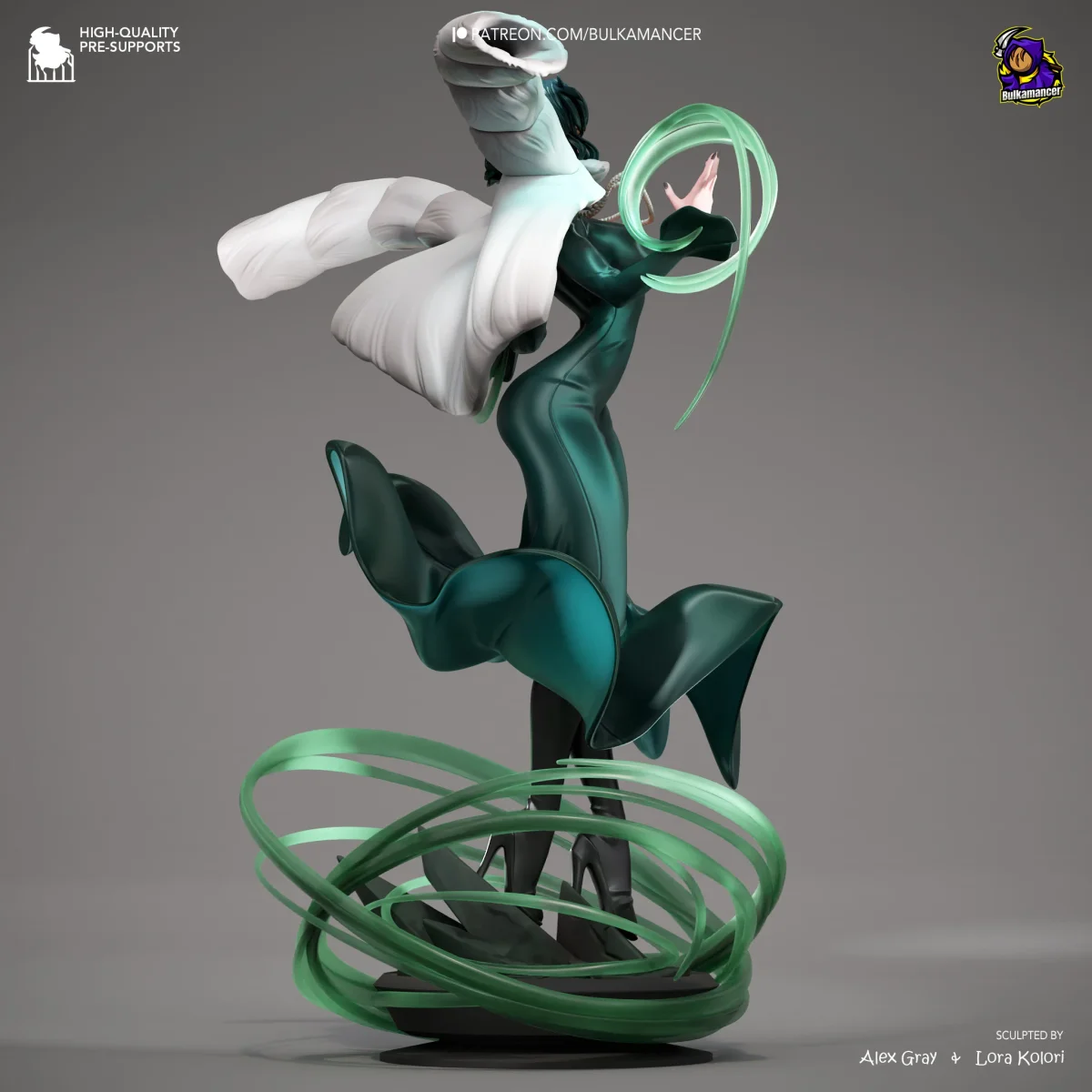 Fubuki | Fan Art | 3D Printed Resin Model Garage Kit | *Un-Painted* | Bulkamancer 4