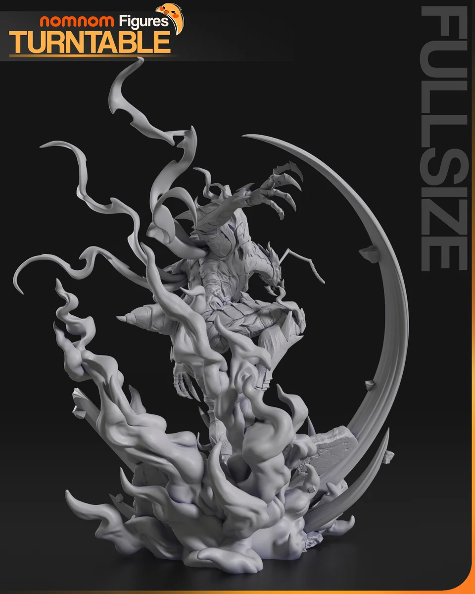 Shadow Beru | Fan Art | 3D Printed Resin Model Garage Kit | *Un-Painted* | Nomnom 5