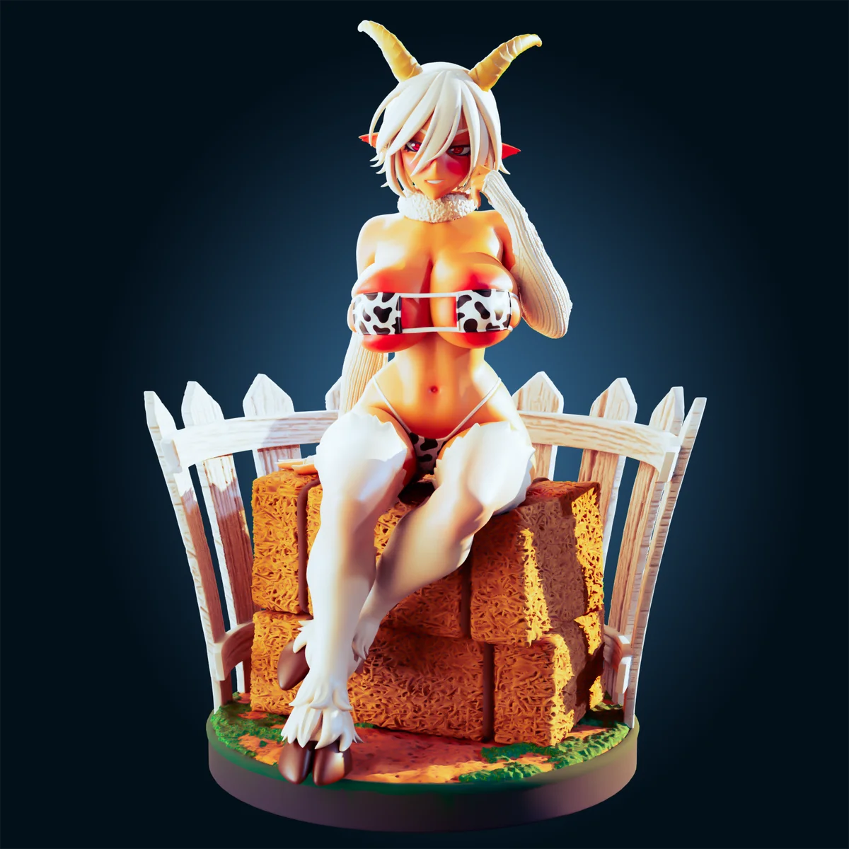 Saane | Fan Art | 3D Printed Resin Model Garage Kit | *Un-Painted* | Officer Rhu 3