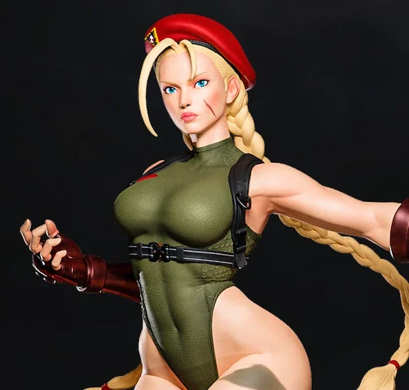 Cammy (Pose 1) | Fan Art | 3D Printed Resin Model Garage Kit | *Un-Painted* | ES Monster