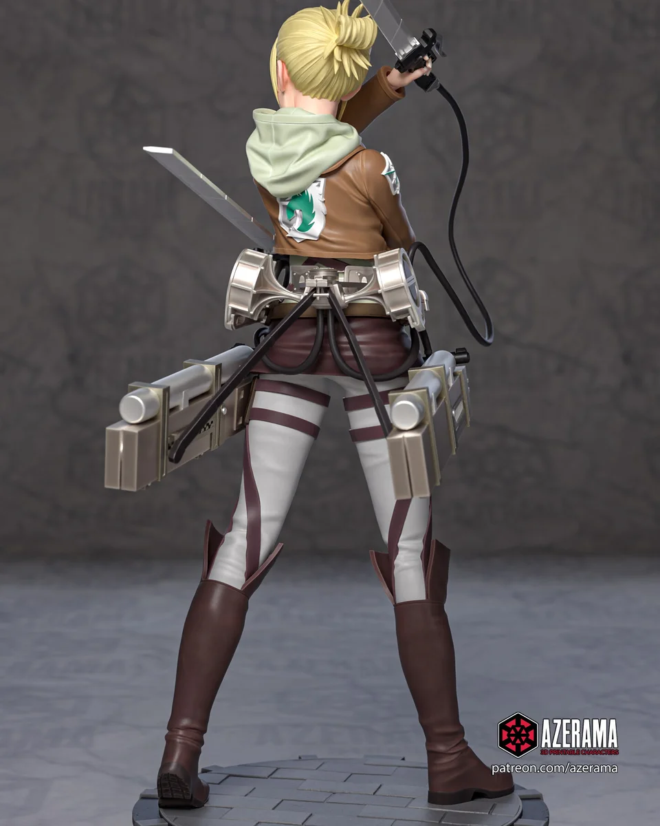 Annie | Fan Art | 3D Printed Resin Model Garage Kit | *Un-Painted* | Azerama 3