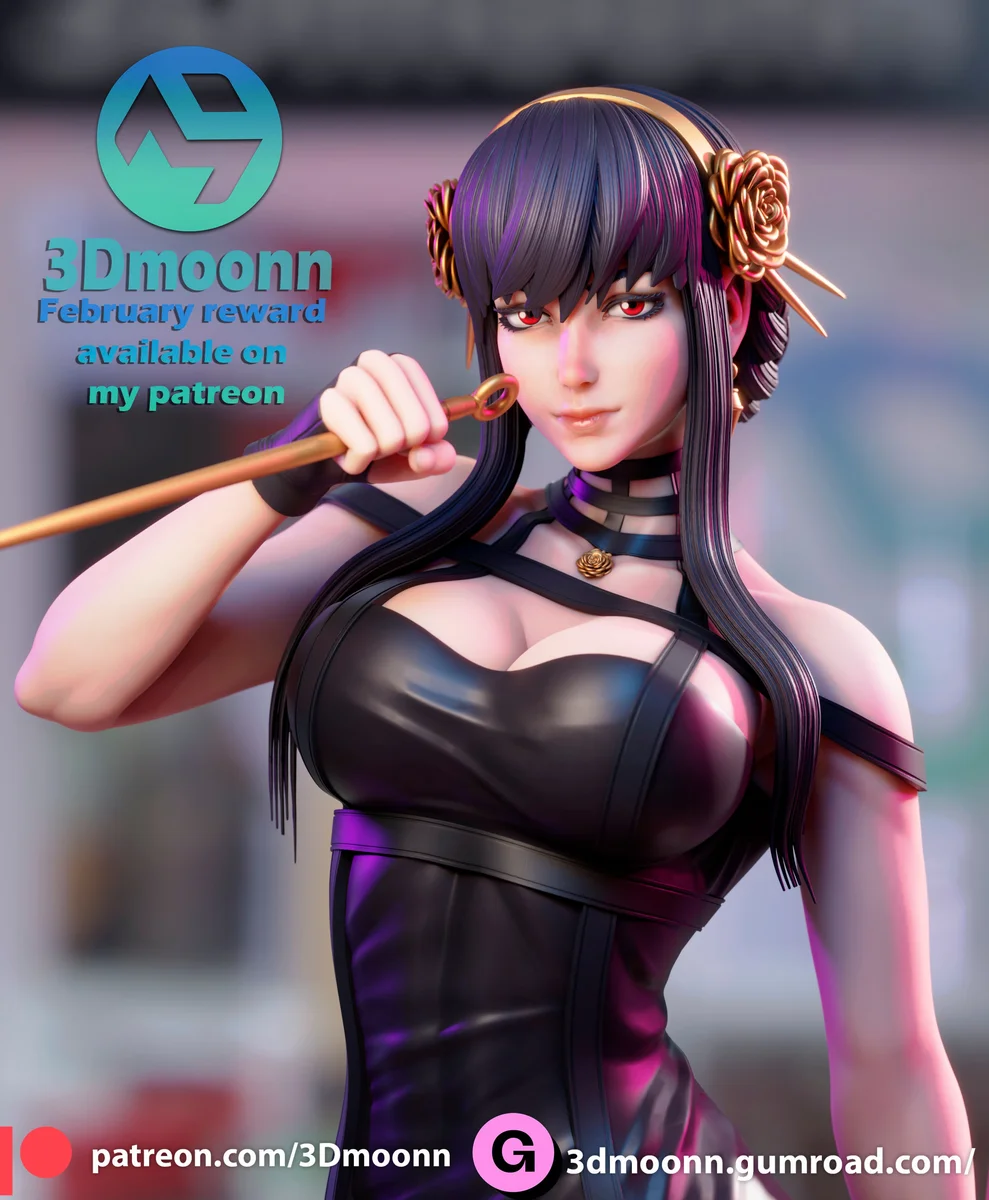 Assassin | Fan Art | 3D Printed Resin Model Garage Kit | *Un-Painted* | 3DMoonn 4