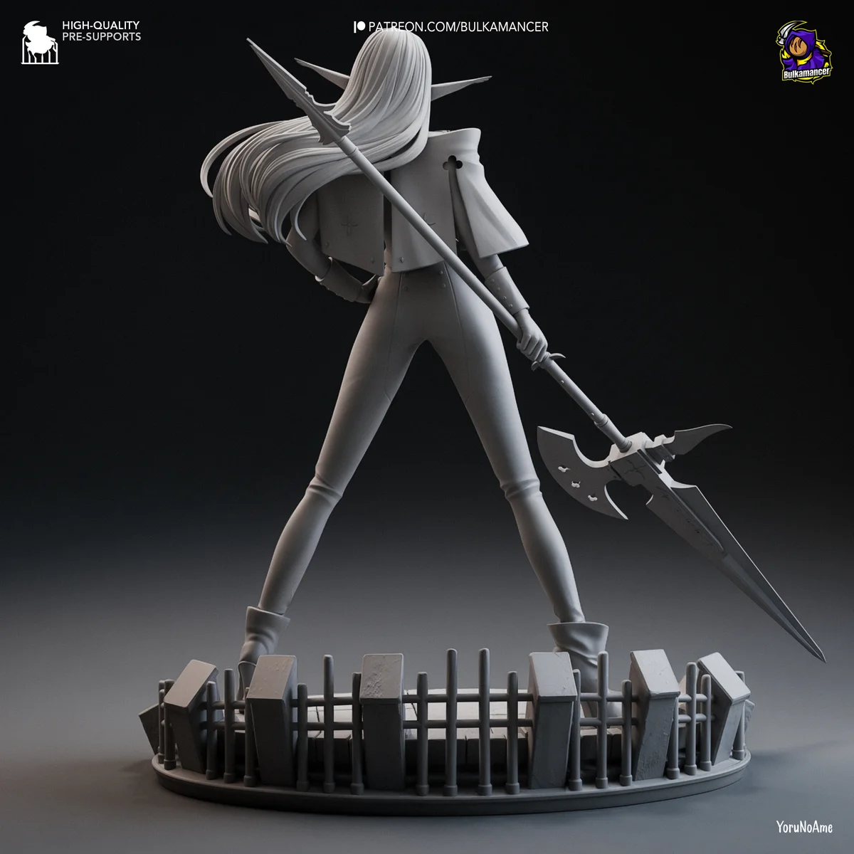 Hulkenberg | Fan Art | 3D Printed Resin Model Garage Kit | *Un-Painted* | Bulkamancer 8