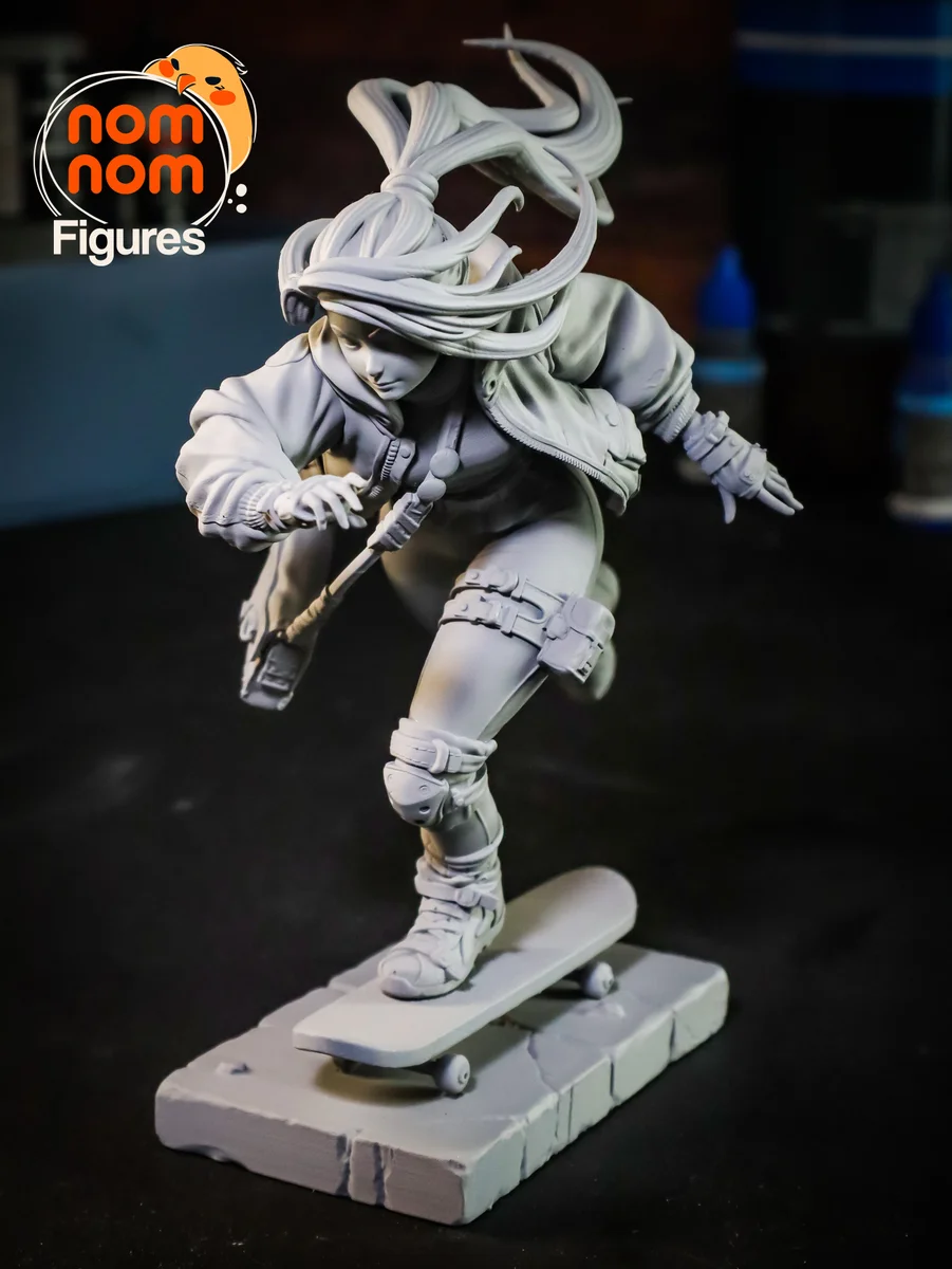 Slink - OC | Fan Art | 3D Printed Resin Model Garage Kit | *Un-Painted* | Nomnom 3