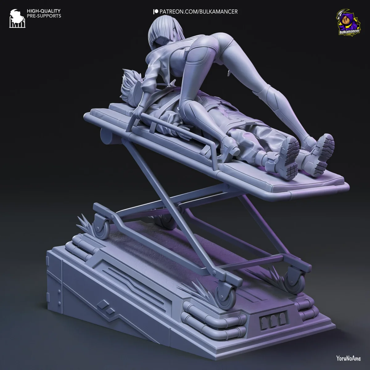 Lucy | Fan Art | 3D Printed Resin Model Garage Kit | *Un-Painted* | Bulkamancer 10