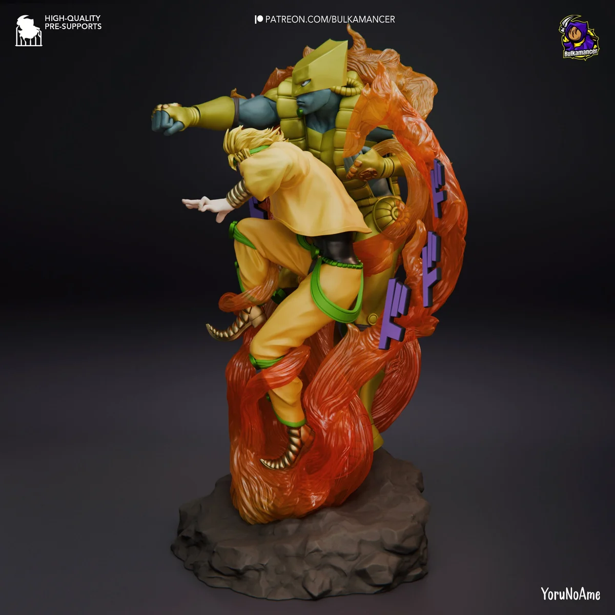 Mr Vampire and Friend | Fan Art | 3D Printed Resin Model Garage Kit | *Un-Painted* | Bulkamancer 3