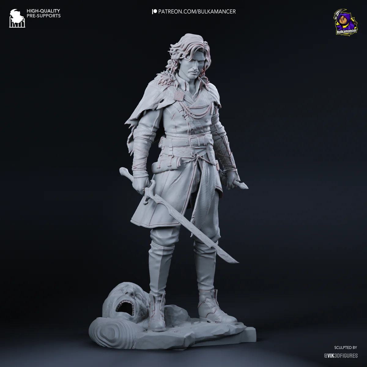 Verso - Clair Obscur: Expedition 33 | Fan Art | 3D Printed Resin Model Garage Kit | *Un-Painted* | Bulkamancer 9