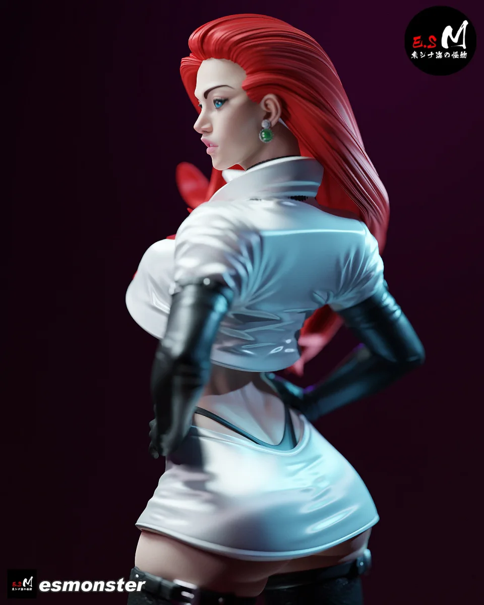 Jessie | Fan Art | 3D Printed Resin Model Garage Kit | *Un-Painted* | ES Monster 4