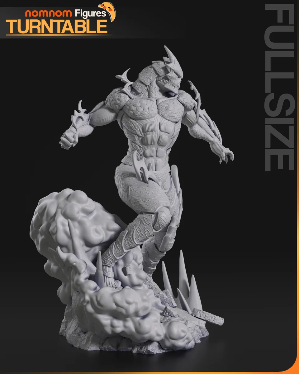 Kaiju No. 8 | Fan Art | 3D Printed Resin Model Garage Kit | *Un-Painted* | Nomnom 5