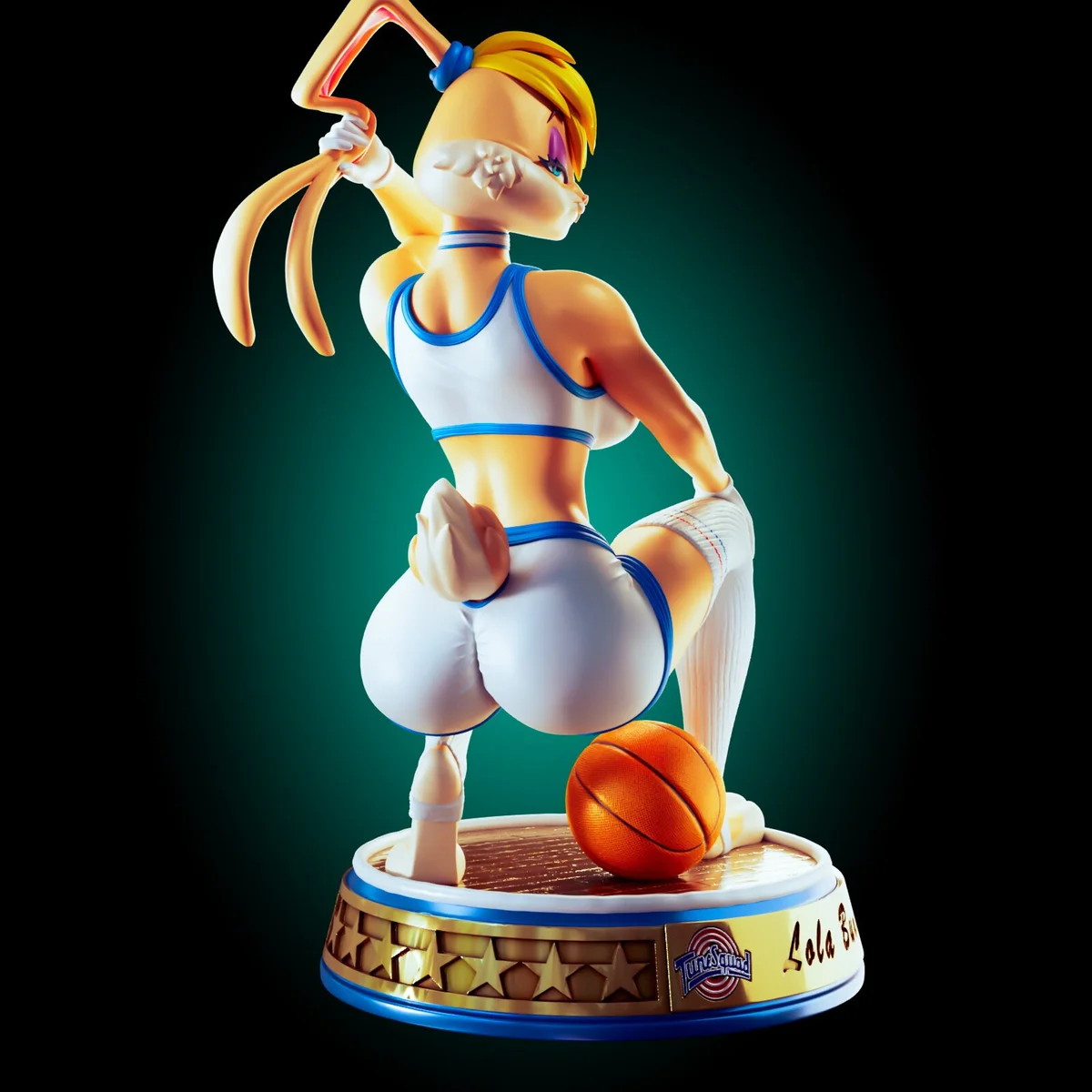 Bunny Girl | Fan Art | 3D Printed Resin Model Garage Kit | *Un-Painted* | Officer Rhu 4