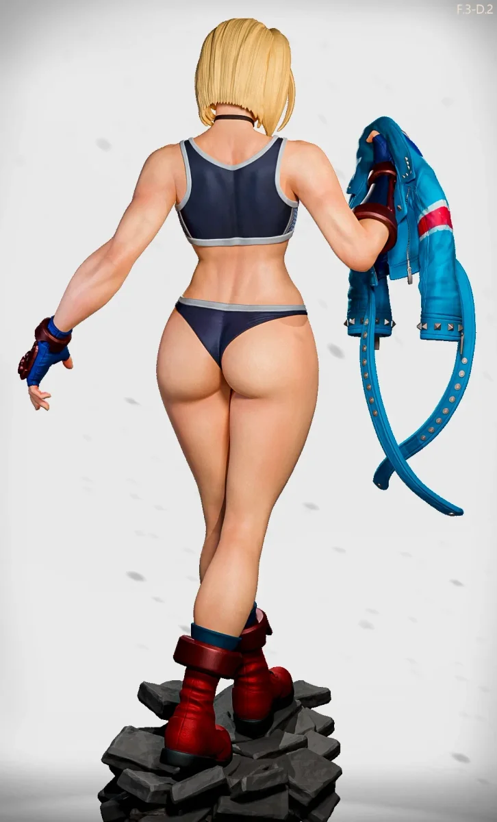 Cammy (Pose 2) | Fan Art | 3D Printed Resin Model Garage Kit | *Un-Painted* | ES Monster 5