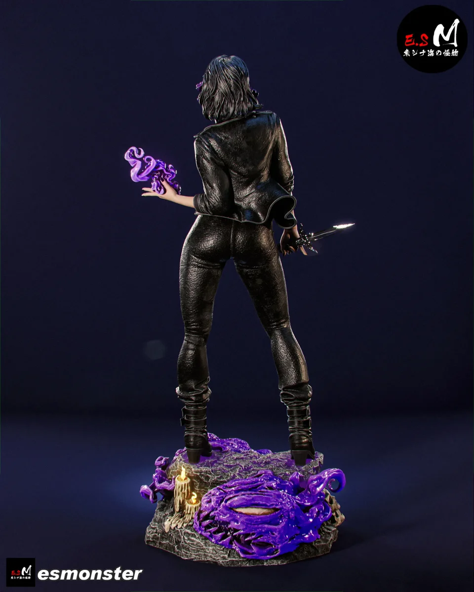 Nyx | Fan Art | 3D Printed Resin Model Garage Kit | *Un-Painted* | ES Monster 4