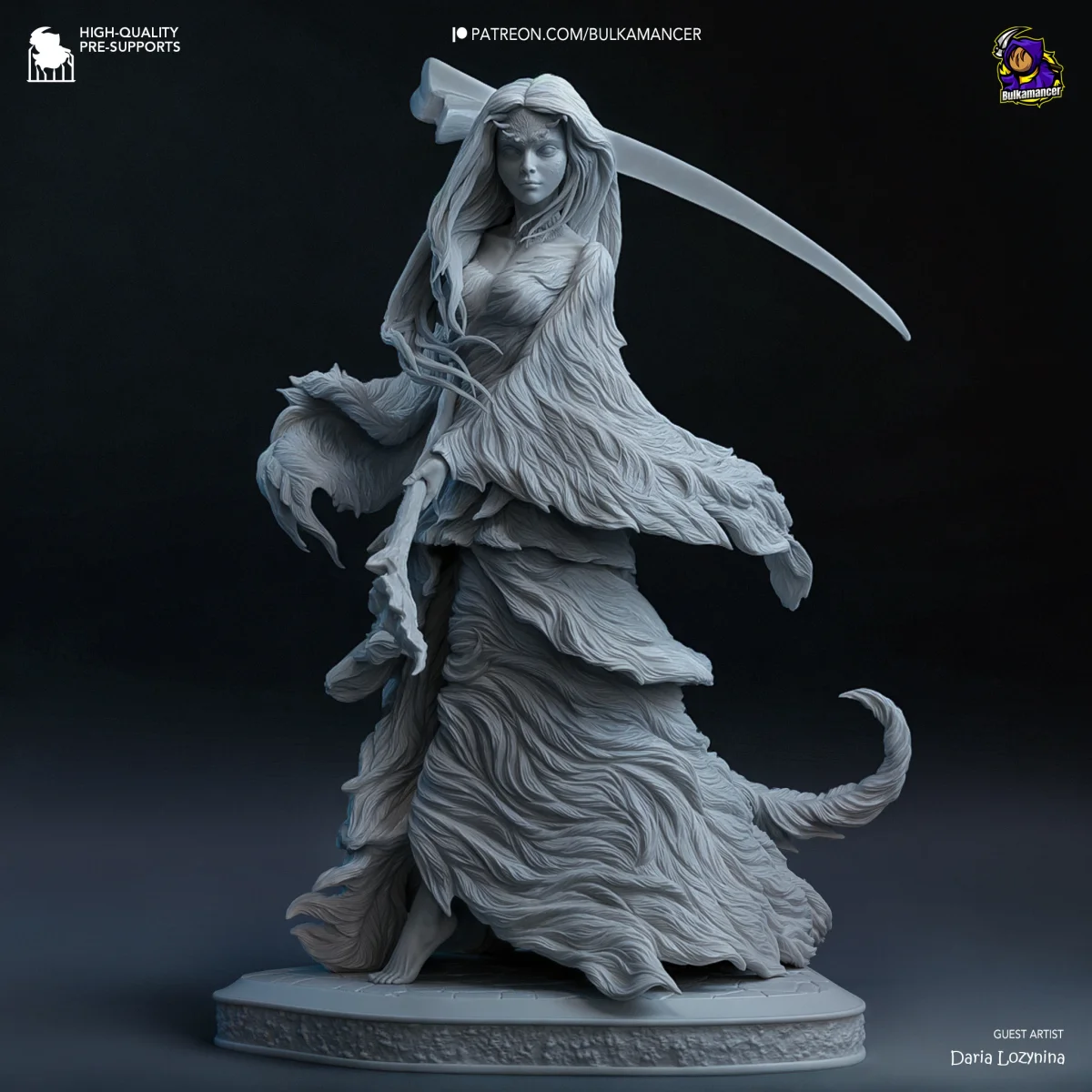 Crossbreed Priscilla | Fan Art | 3D Printed Resin Model Garage Kit | *Un-Painted* | Bulkamancer 7