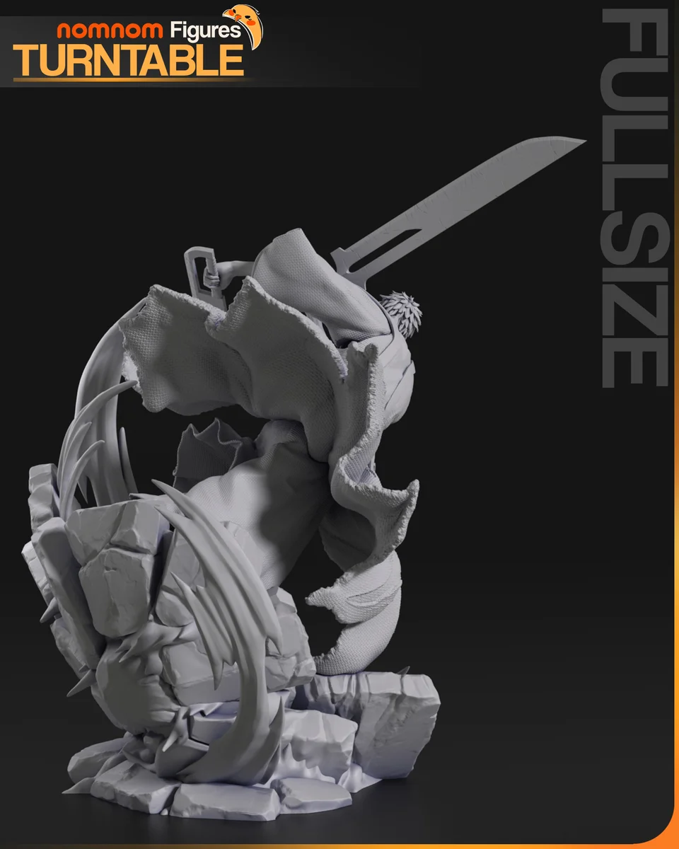 Ichigo Kurosaki | Fan Art | 3D Printed Resin Model Garage Kit | *Un-Painted* | Nomnom 11
