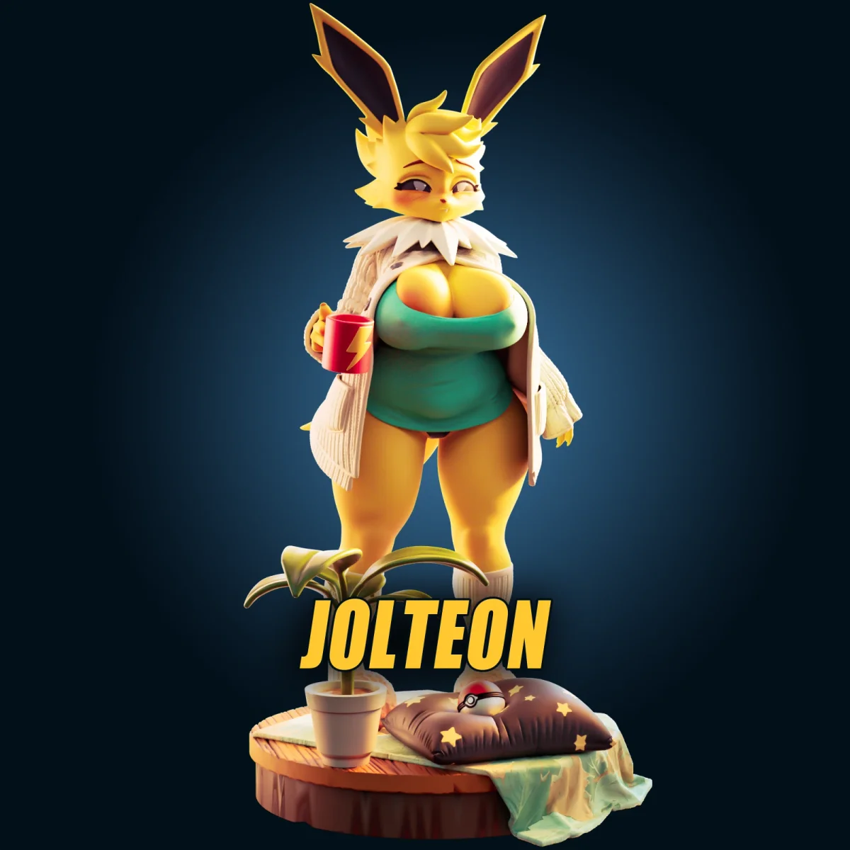 Jolt | Fan Art | 3D Printed Resin Model Garage Kit | *Un-Painted* | Officer Rhu