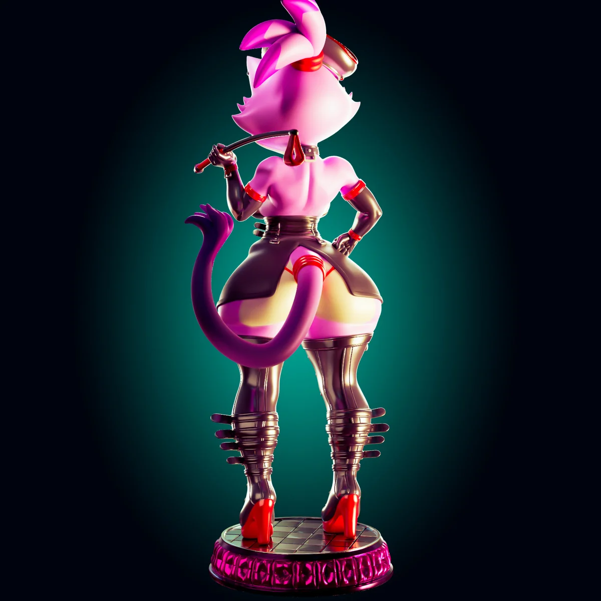 Blaze | Fan Art | 3D Printed Resin Model Garage Kit | *Un-Painted* | Officer Rhu 3