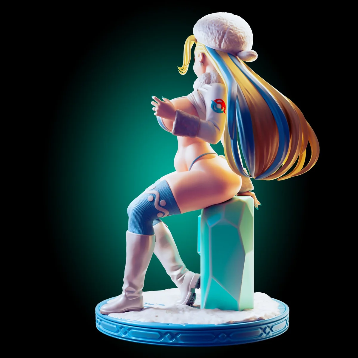 Melony | Fan Art | 3D Printed Resin Model Garage Kit | *Un-Painted* | Officer Rhu 8