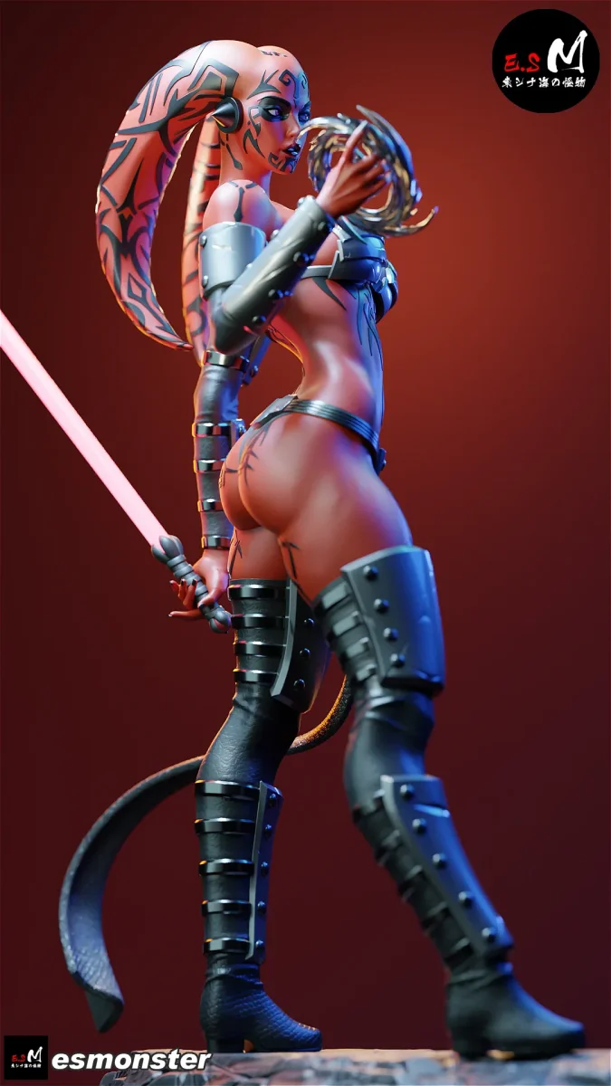 Darth Talon | Fan Art | 3D Printed Resin Model Garage Kit | *Un-Painted* | ES Monster 3