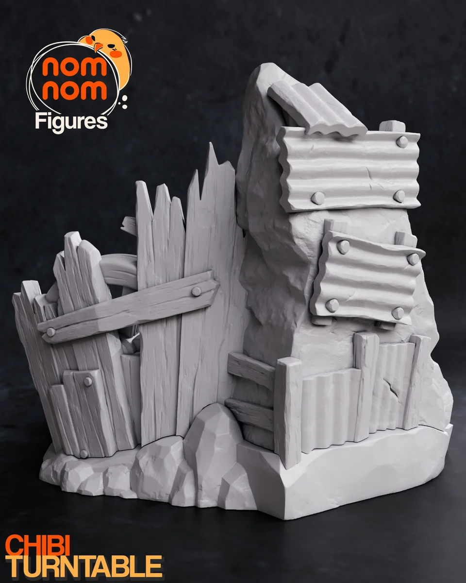 Chibi Tonberry | Fan Art | 3D Printed Resin Model Garage Kit | *Un-Painted* | Nomnom 7
