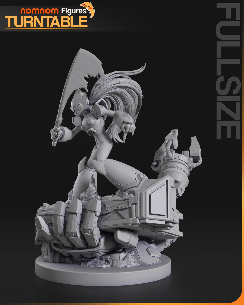 Zero | Fan Art | 3D Printed Resin Model Garage Kit | *Un-Painted* | Nomnom 7