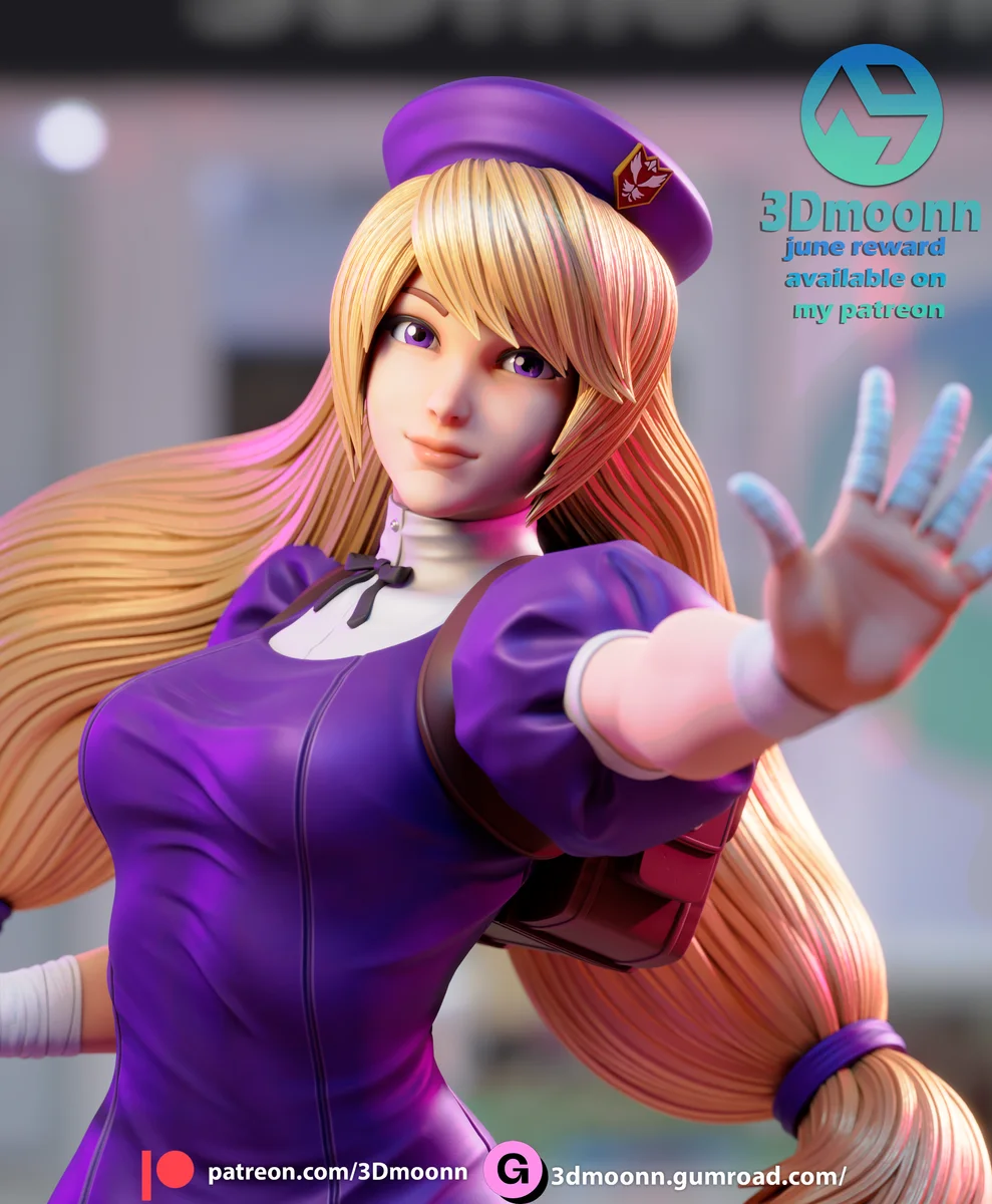 Hinako Shijo | Fan Art | 3D Printed Resin Model Garage Kit | *Un-Painted* | 3DMoonn