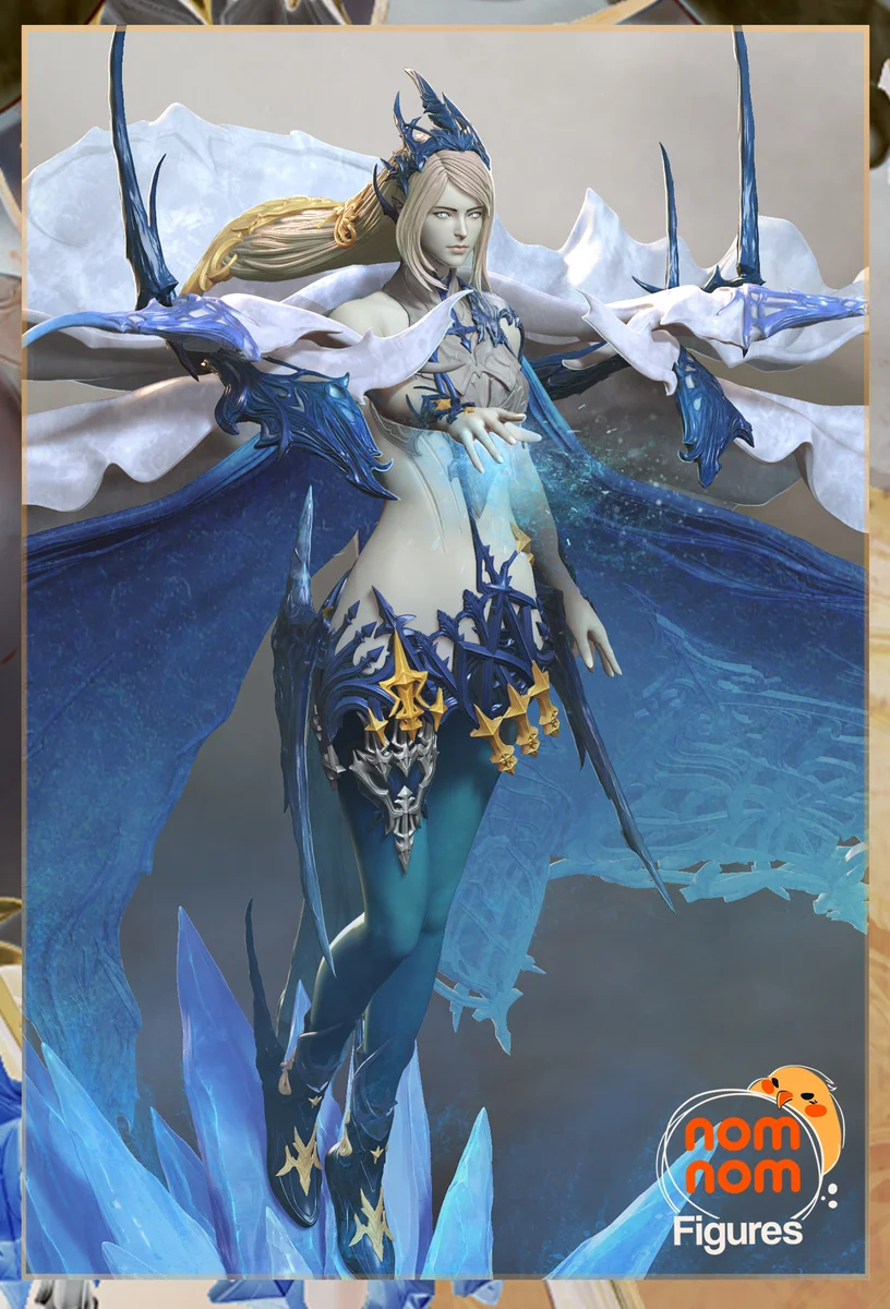 Shiva | Fan Art | 3D Printed Resin Model Garage Kit | *Un-Painted* | Nomnom