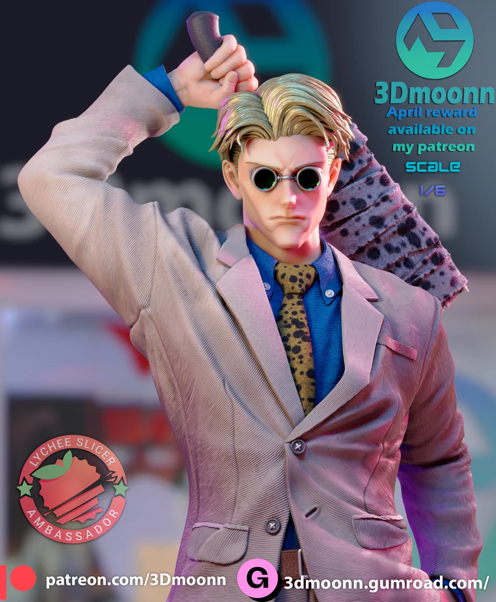 Nanami | Fan Art | 3D Printed Resin Model Garage Kit | *Un-Painted* | 3DMoonn