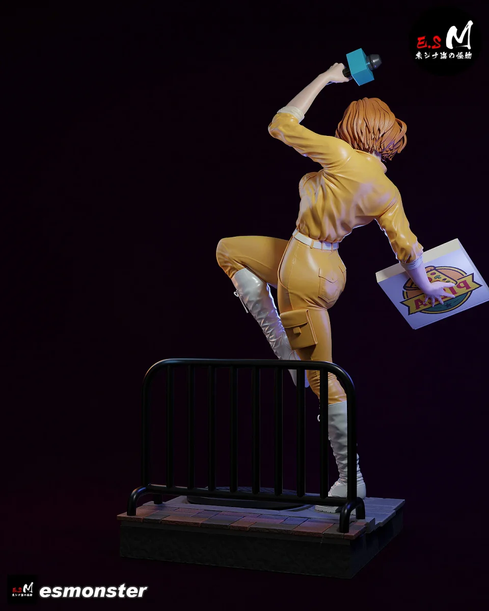 April O'Neil | Fan Art | 3D Printed Resin Model Garage Kit | *Un-Painted* | ES Monster 4