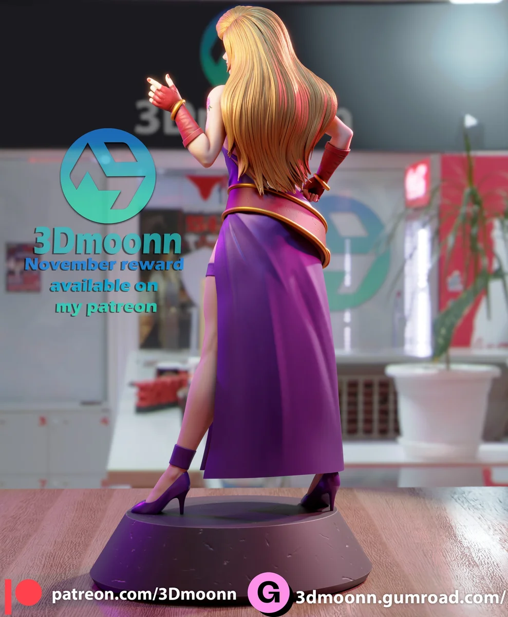 B.Jennet | Fan Art | 3D Printed Resin Model Garage Kit | *Un-Painted* | 3DMoonn 3
